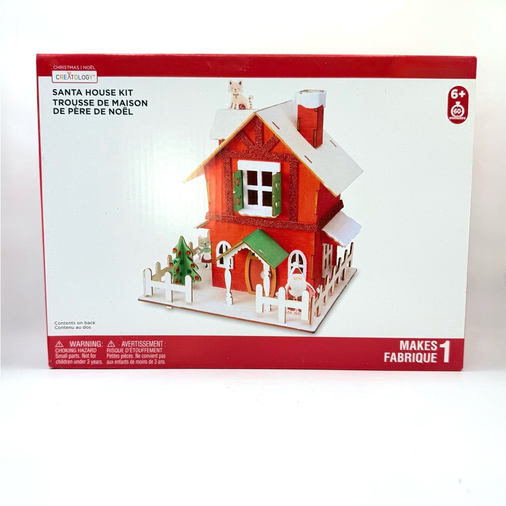 Creatology Santa Claus House Christmas Craft Kit